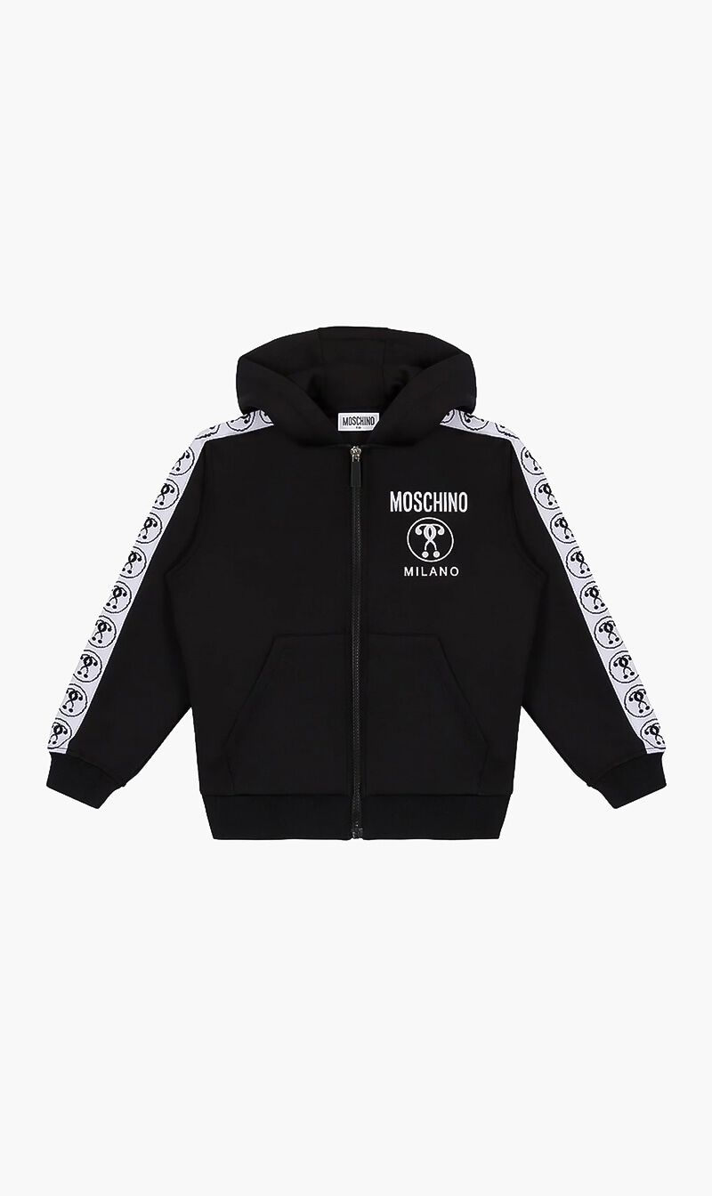 MOSCHINO ZIP SWEATSHIRT HOOD AED 345.00