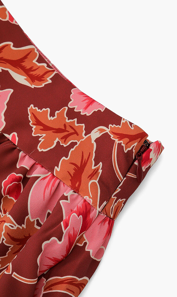 Floral Printed Midi Skirt Floral Printed Midi Skirt