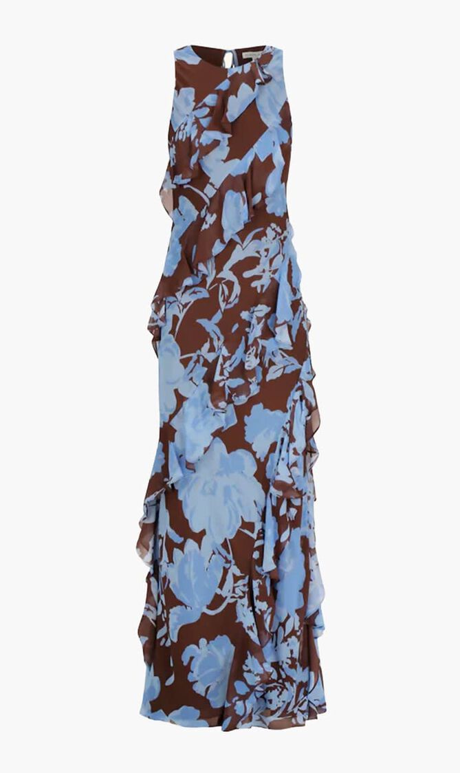 Ruffle Maxi Dress