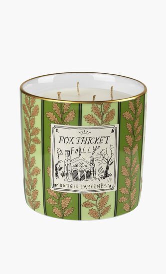 Designer Scented Candle Fox Thicket Folly - Large