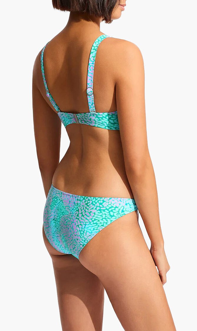 Sea Skin Longline Triangle Bikini Top
