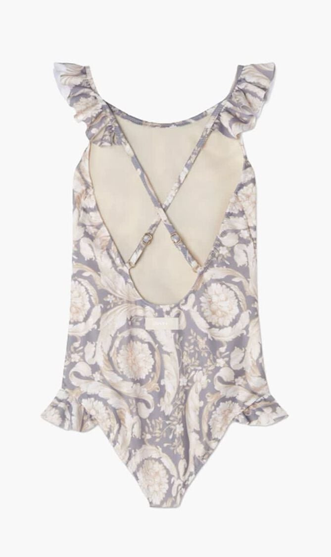 Printed One Piece Swimsuit
