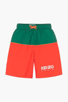 Colorblock Bermuda Shorts