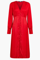 LOGO JACQUARD SHIRTDRESS