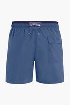 Solid Elasticated Swim Shorts