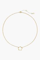 Miller Stud Circle Pendant Necklace