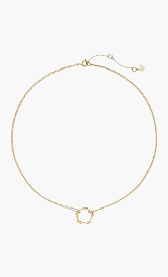 Miller Stud Circle Pendant Necklace