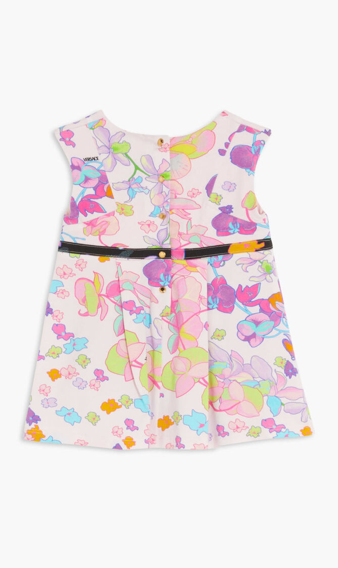 BG DRESS JERSEY BELTED AO BUTTERFLY VERSACE