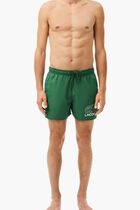 Croc Print Swim Trunks