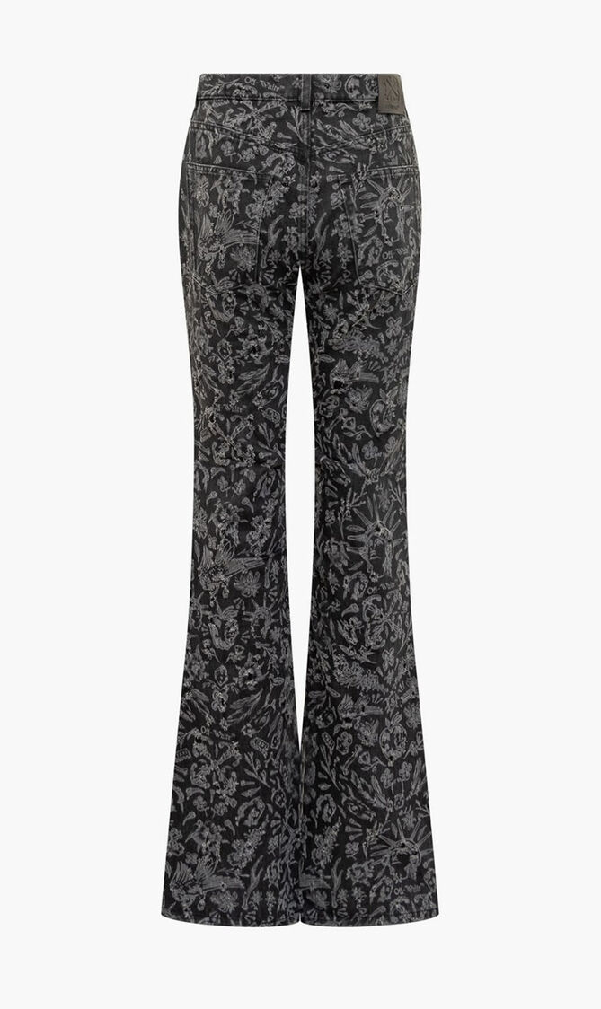 TATTOO BABY BAGGY CHINO VINTAGE BLACK WH