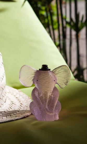 Elephant Figurine Mini Pink