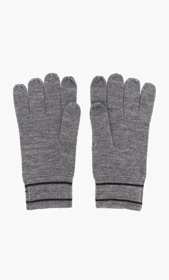 Solid Knitted Gloves