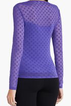 Mesh Long Sleeve Top