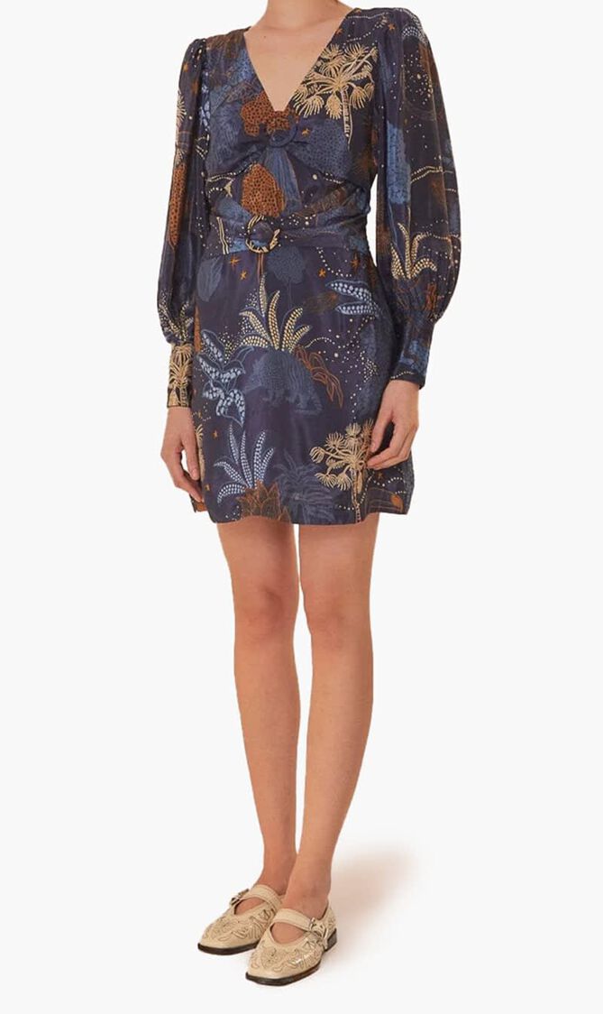 Night Jungle Mini Dress