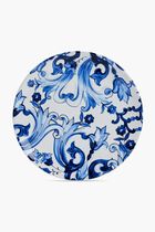Blu Mediterraneo Fiore Piccolo Charger Plate Blue Round 31cm