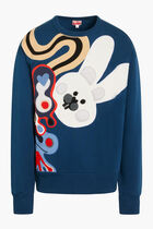 Abstract Oversize Sweatshirt