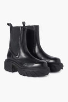 TRACTOR MOTOR CHELSEA BOOT BLACK BLACK