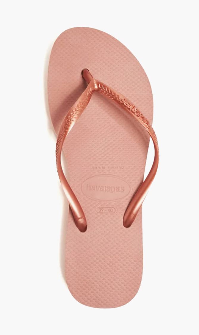 Slim flip flops
