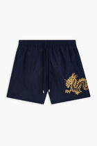 MOTU MAILLOT DE BAIN CR24 YEAR OF DRA EMB BLEU MARINE