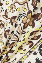 Silk Front Tshirt Dress Silk Front Tshirt Dress
