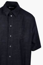 90SLOGO LINEN BUTT OVERSHIRT SALONE BLA