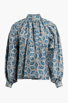 OVERSIZED PUFF SLEEVE SHIRT