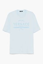 T-SHIRT COMPACT COTTON JERSEY FABRIC + NEVER FORGET VERSACE PRINT