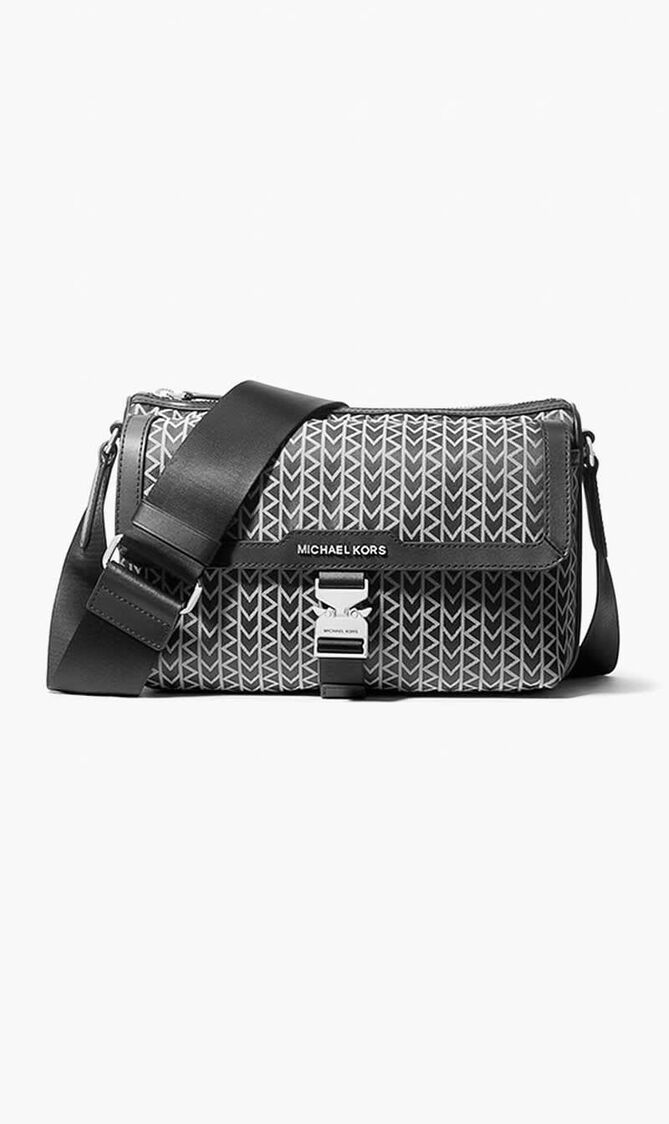 Jacquard Messenger Bag