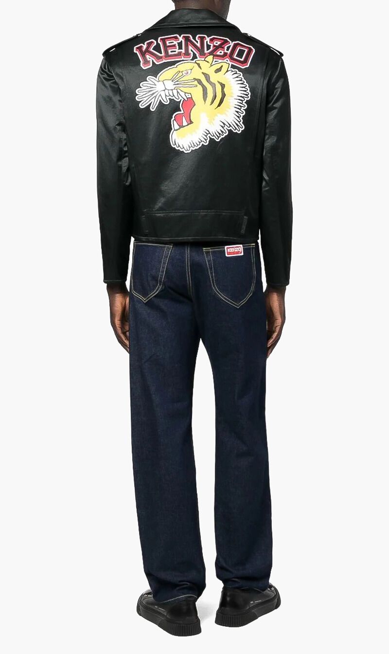 Gucci tiger leather jacket best sale