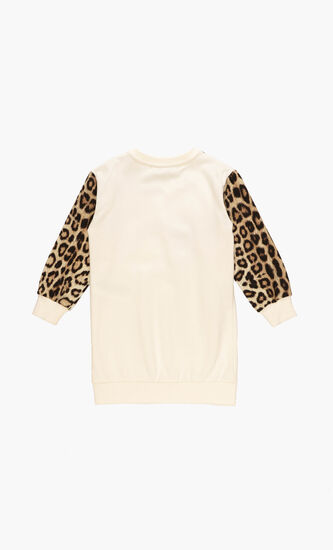 RC Love Print Sweatshirt Dress