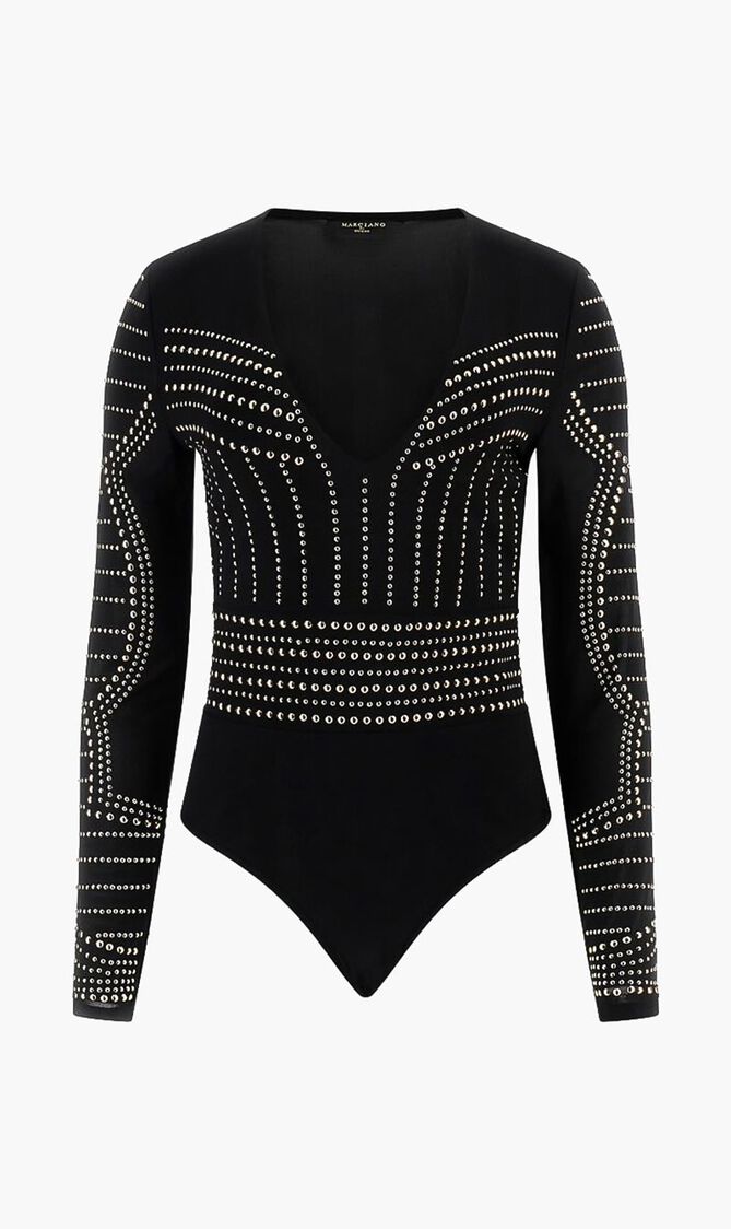 Marciano Rhinestone Bodysuit