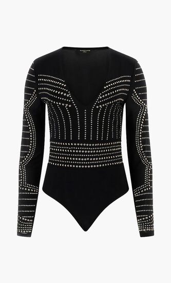 Marciano Rhinestone Bodysuit