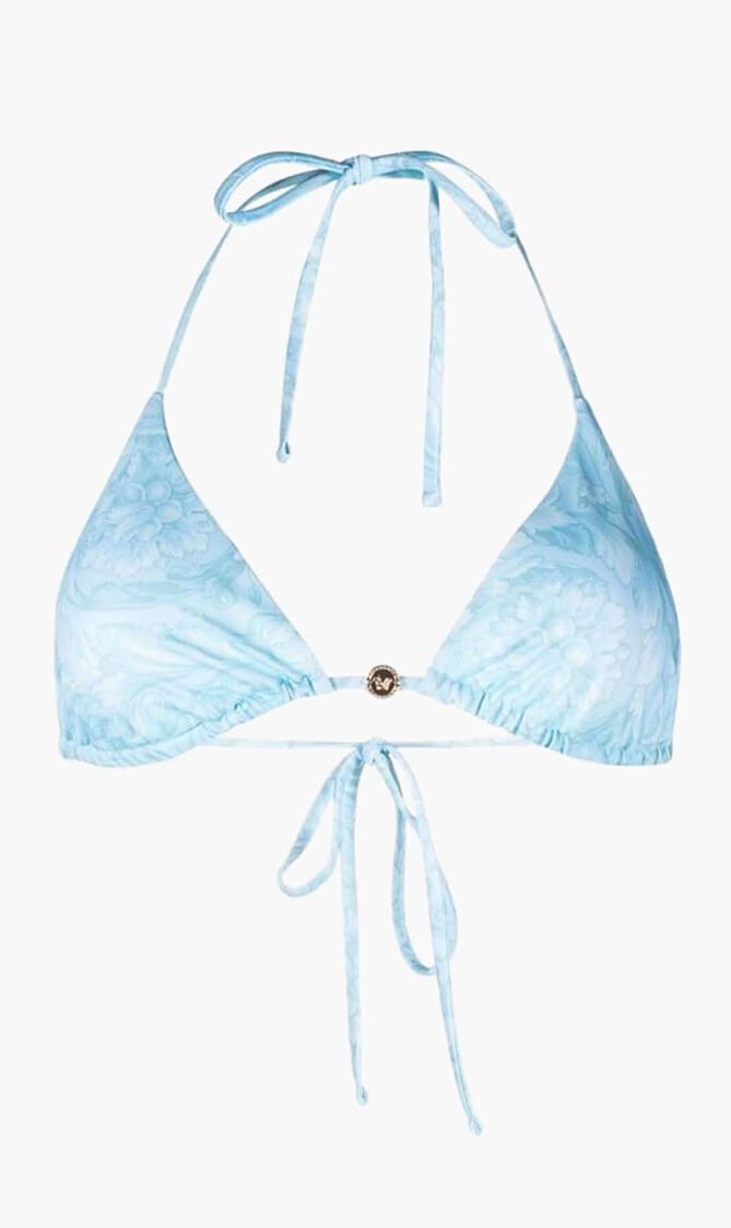 BAROCCO PRINT BIKINI TOP