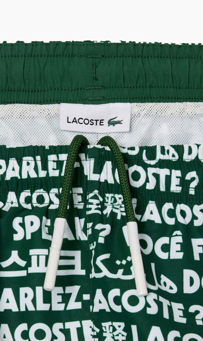 Logo Print Swim Trunks