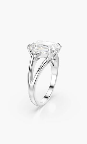 RE STILLA RING OCTAGON WHITE RHS 58 MM