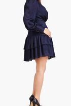 Millie Dress - Prince Of Wales Burn Out 130 G