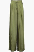 Satin Wide Leg Trousers