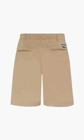 Tencel Gabardine Bermuda Shorts