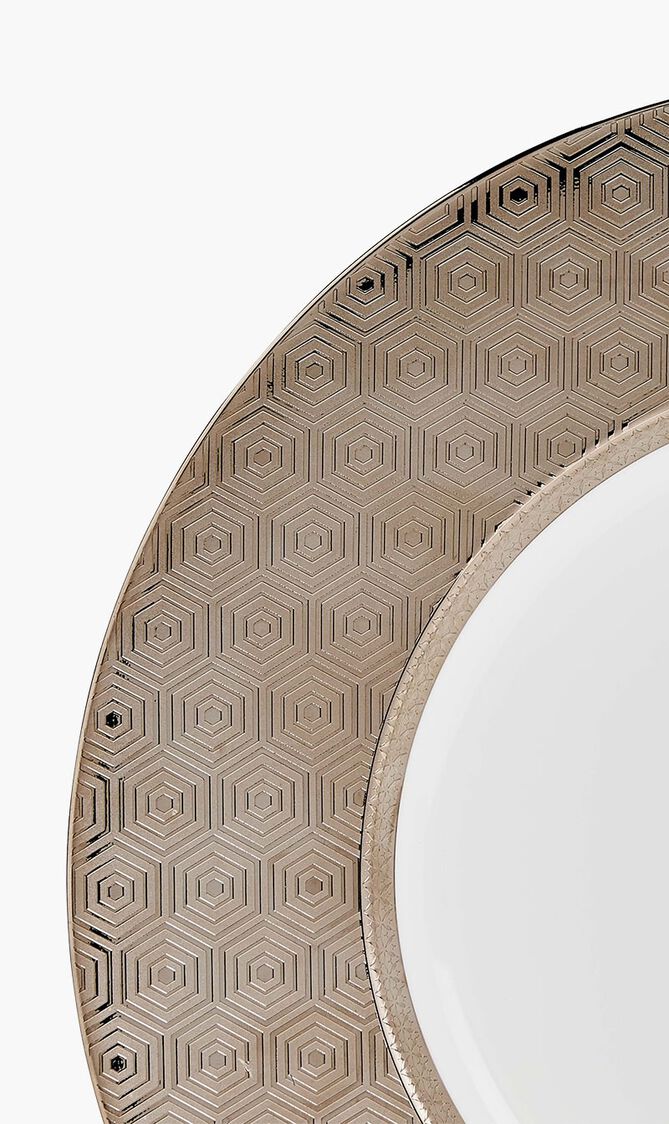 Divine Service Plate Round Silver 32cm