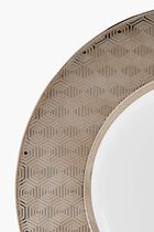 Divine Service Plate Round Silver 32cm