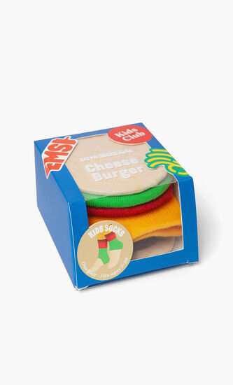 EMS SOCKS KIDS CHEESEBURGER