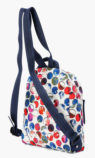 Bubble Print Backpack