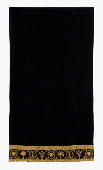 I LOVE BAROQUE TOWEL 5-SET BLACK