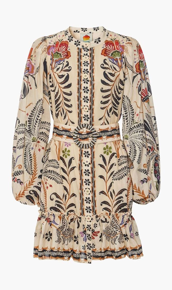 Classic Nature Sand Mini Dress