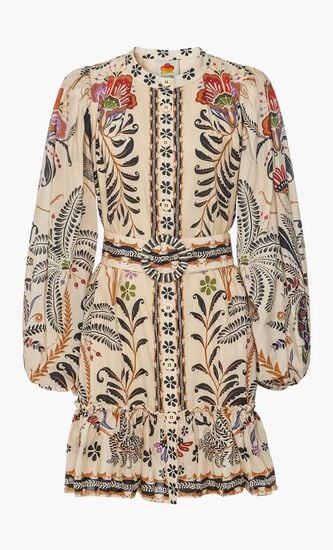 Classic Nature Sand Mini Dress