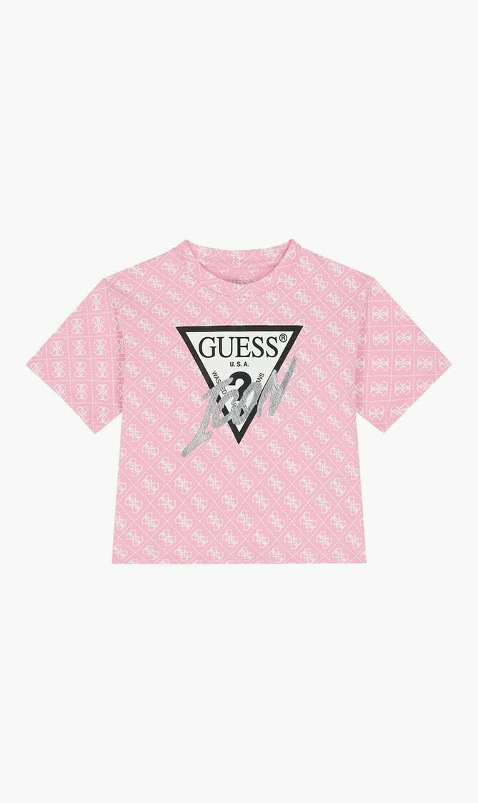 All Over Printed Logo T-Shirt