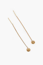 EARRINGS CROP TRIBUTE MEDUSA COIN