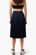 Elasticised Waist Pleated Skirt