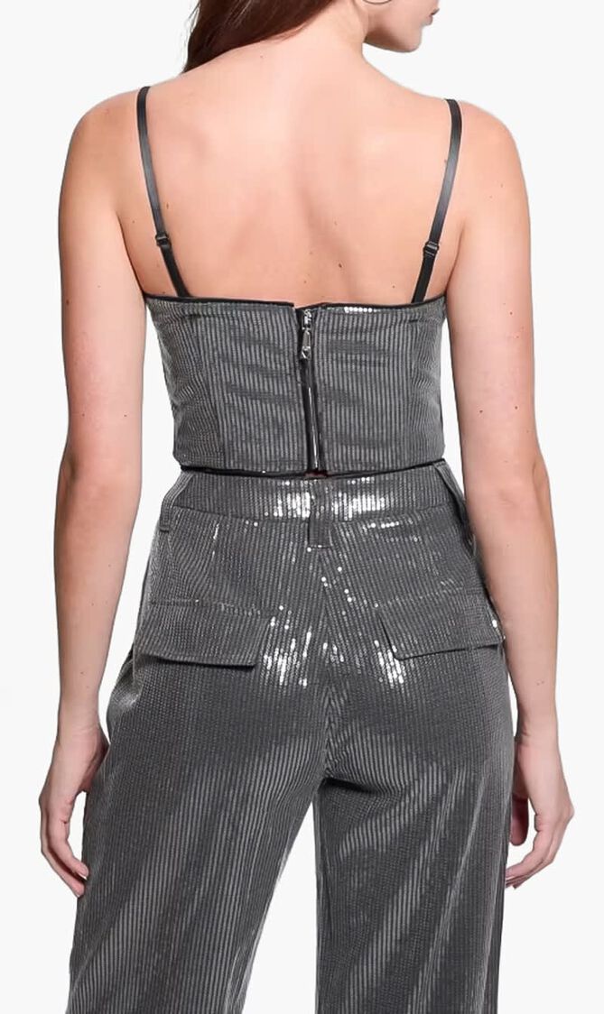 Cassia Sequins Bustier
