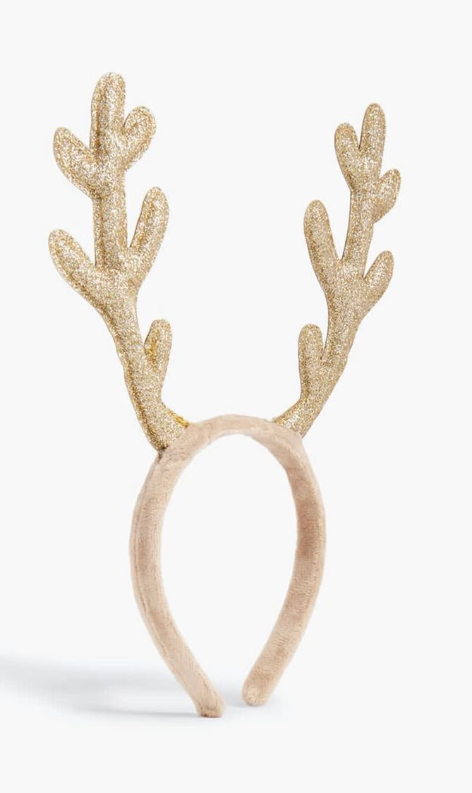 GLITTER ANTLERS CHRISTMAS